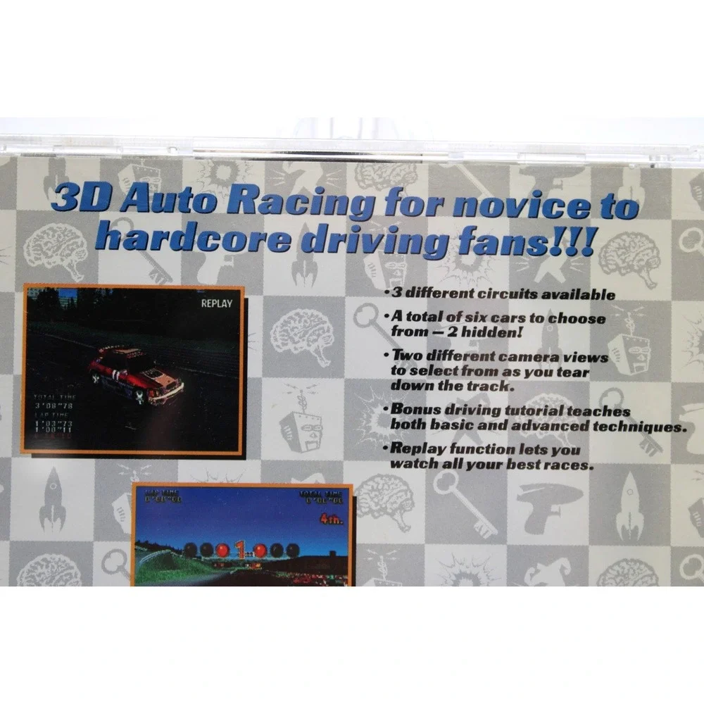 PS1: A1 Games Racing (Sony PlayStation 1, 2000) Complete w/‎ Manual